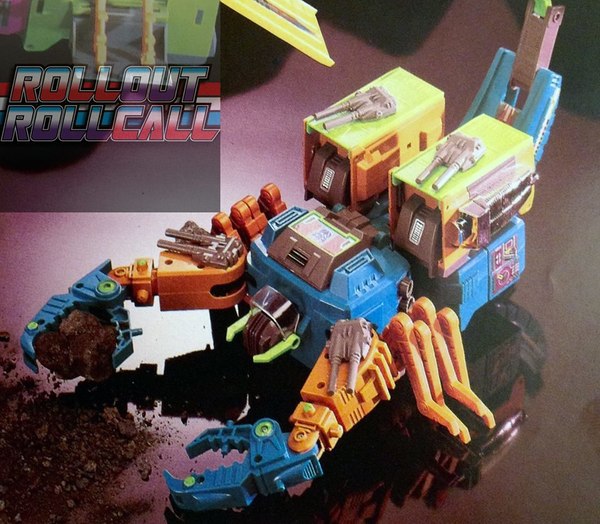 Italian Catalog Image Of G1 Scorponok Surfaces, Showing Alternate Color Scheme  (1 of 6)